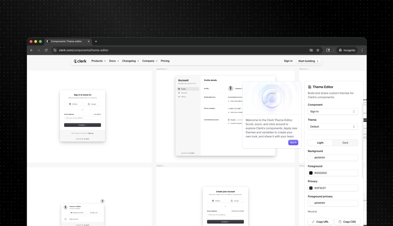 Theme Editor