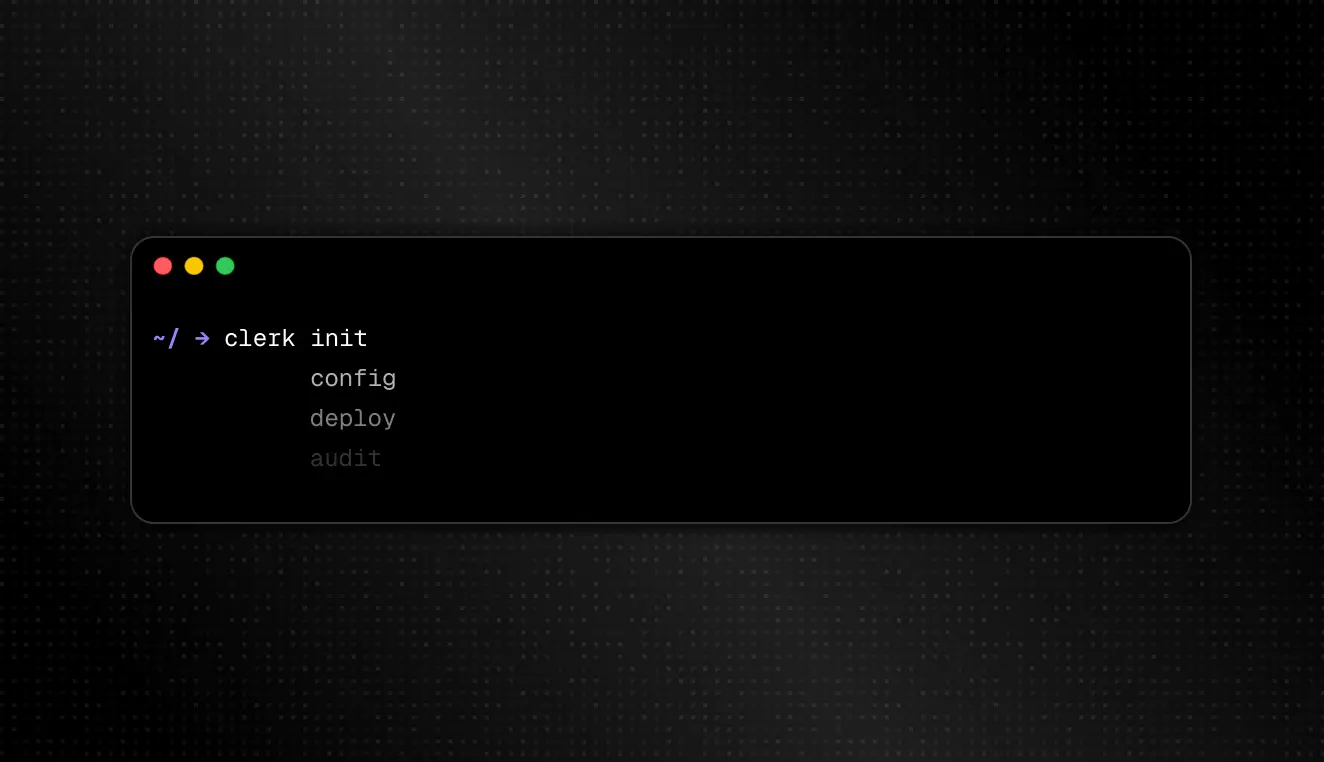Introducing Clerk CLI