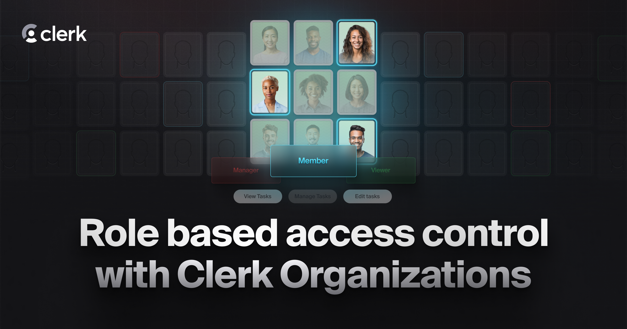 Role-based access control with Clerk Organizations guide